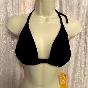 Women’s BlackBikini top by Kona Sol
Size Medium